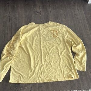 Disneyland Light Yellow Long Sleeve Tee
